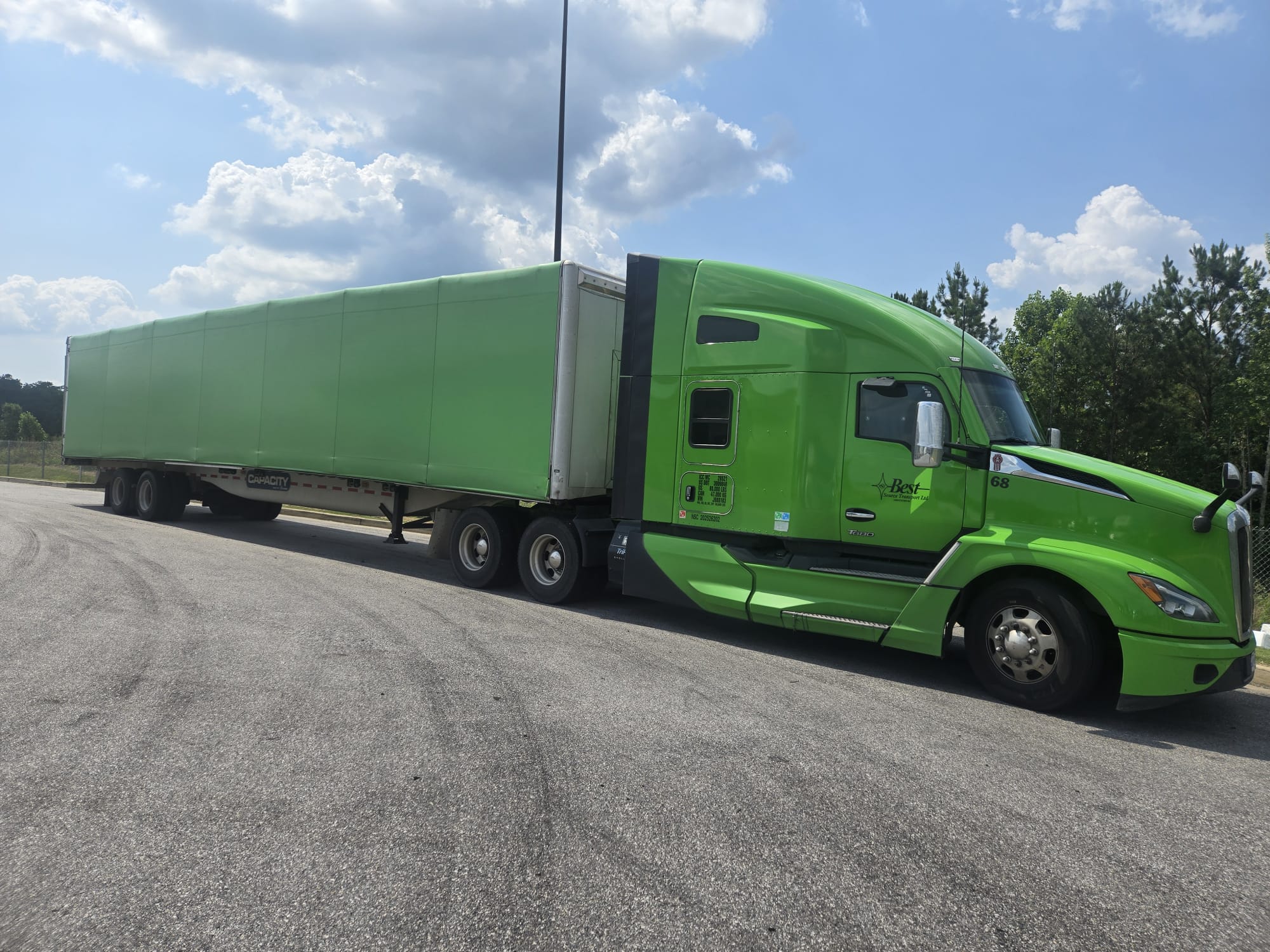 Conestoga trailer